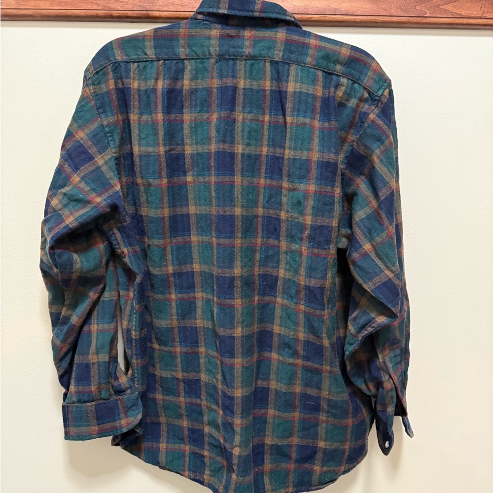 Pendleton Multicolor Plaid Button-Down Shirt - image 3